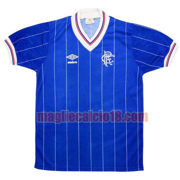 maglia glasgow rangers 1982-1983 prima divisa blu