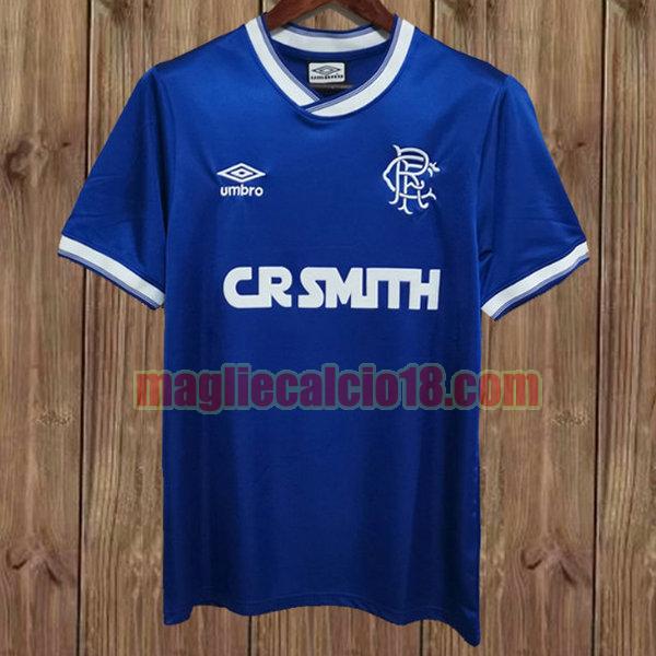 maglia glasgow rangers 1984-1987 prima divisa blu