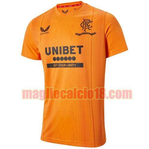 maglia glasgow rangers 2021-2022 allenamento pre-partita-arancione