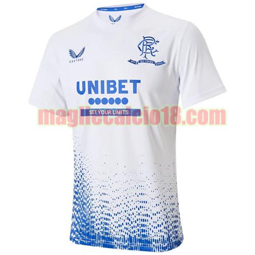 maglia glasgow rangers 2021-2022 allenamento pre partita-bianco