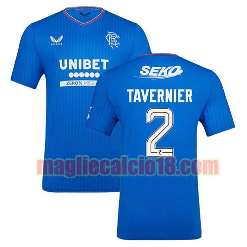 maglia glasgow rangers 2023-2024 tavernier 2 prima