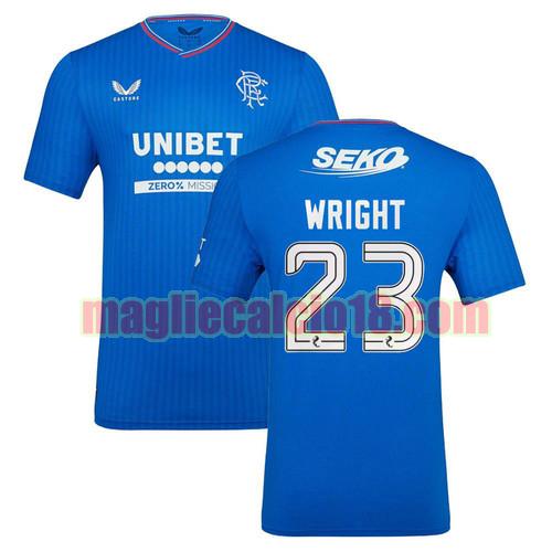 maglia glasgow rangers 2023-2024 wright 23 prima