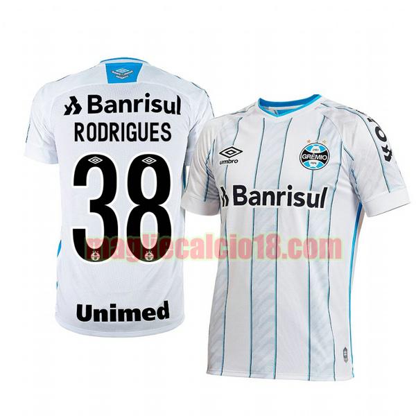 Maglia gremio 2020 2021 seconda rodrigues 38 a poco prezzo