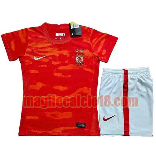 maglia guangzhou evergrande 2021-2022 prima bambino