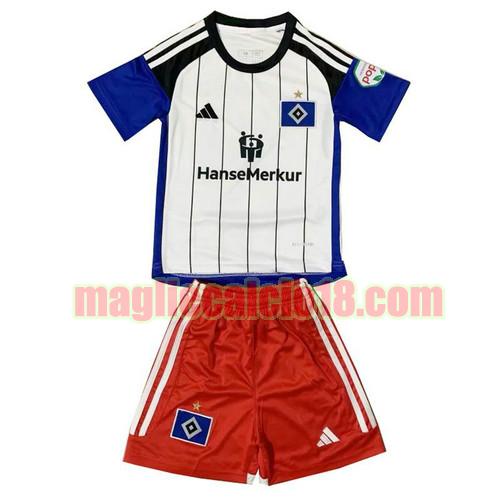 maglia hamburger sv 2023-2024 bambino prima