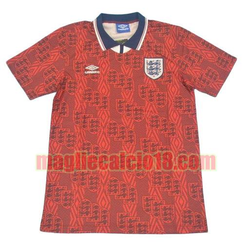 maglia inghilterra 1994 seconda divisa manica corta