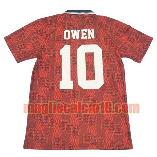 maglia inghilterra 1994 seconda divisa owen 10