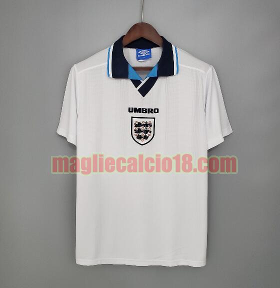 maglia inghilterra 1996 prima divisa manica corta