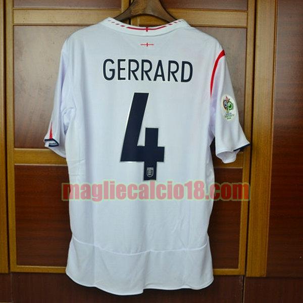 maglia inghilterra 2006 prima biancogerrard 4