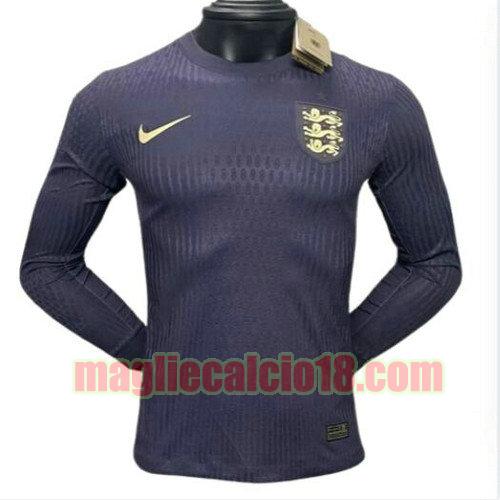 maglia inghilterra 2024 manica lunga player version seconda
