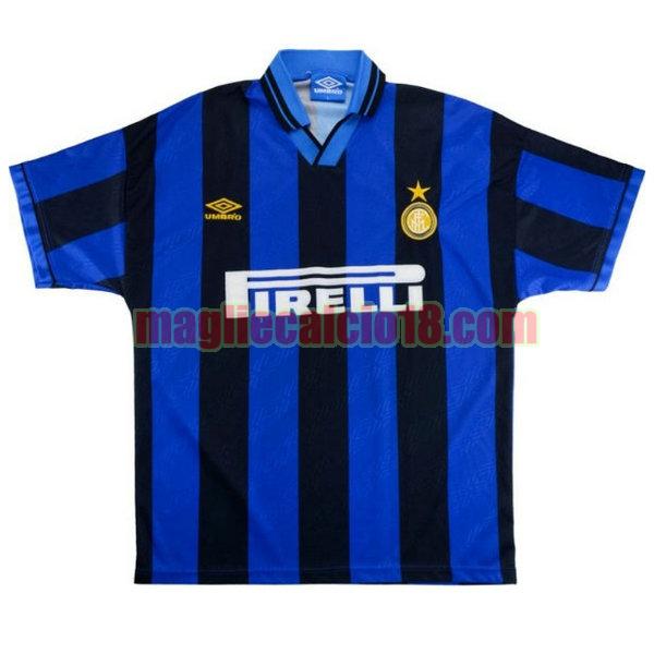 maglia inter 1995-1996 prima blu
