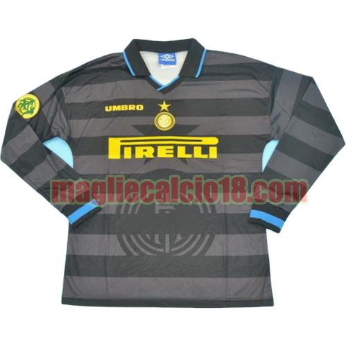 maglia inter 1997-1998 seconda divisa manica lunga