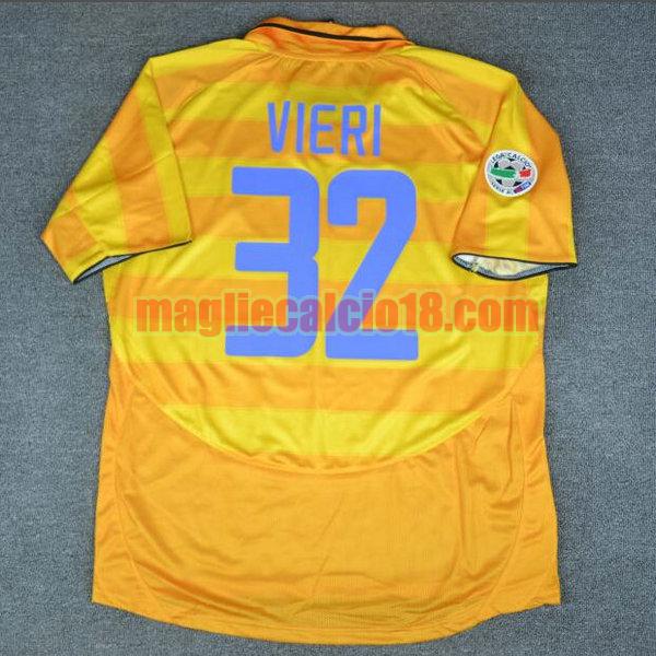 maglia inter 2003-2004 seconda giallovieri 32