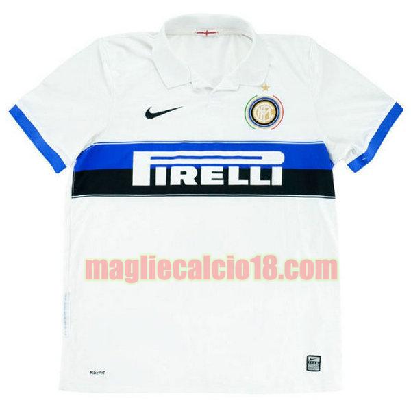 maglia inter 2009-2010 seconda bianco