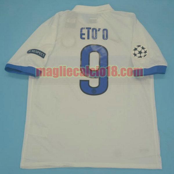 maglia inter 2009-2010 seconda biancoeto'o 9