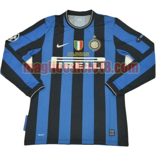 maglia inter 2010-2011 prima divisa manica lunga