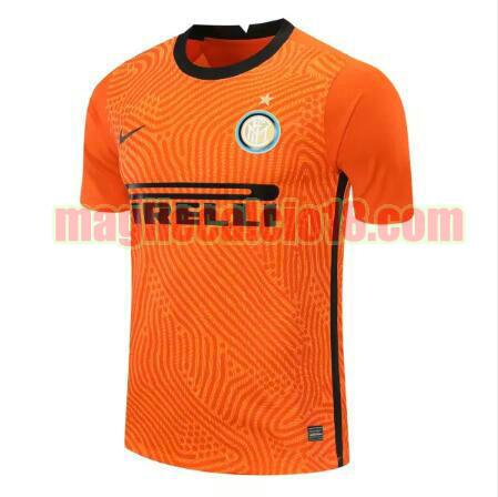 maglia inter milan 2020-2021 portiera arancia