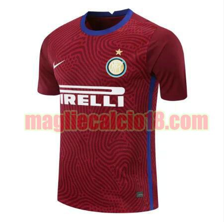maglia inter milan 2020-2021 portiera rosso