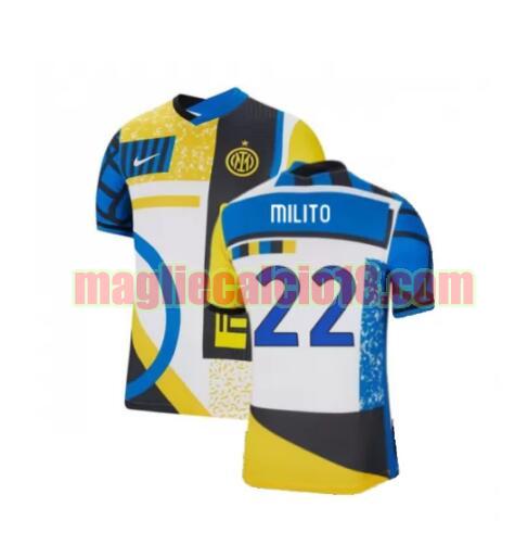 maglia inter 2021-2022 4th milito 22