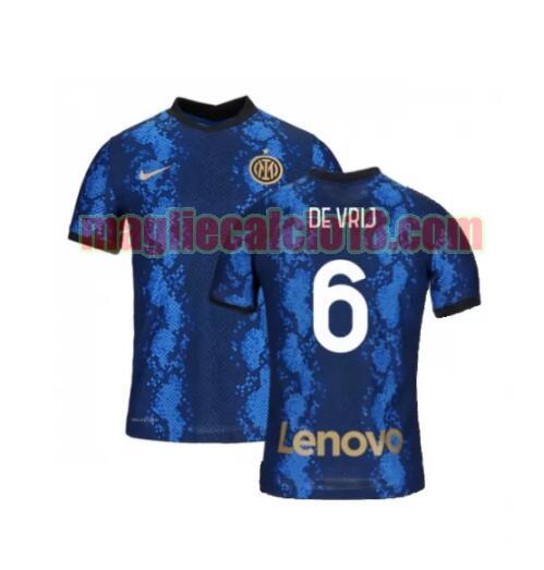 maglia inter 2021-2022 prima de vrij 6
