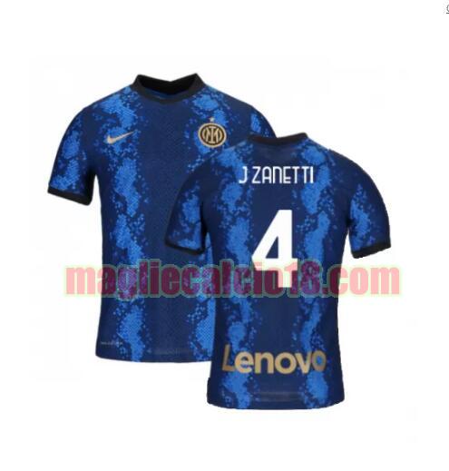 maglia inter 2021-2022 prima j zanetti 4