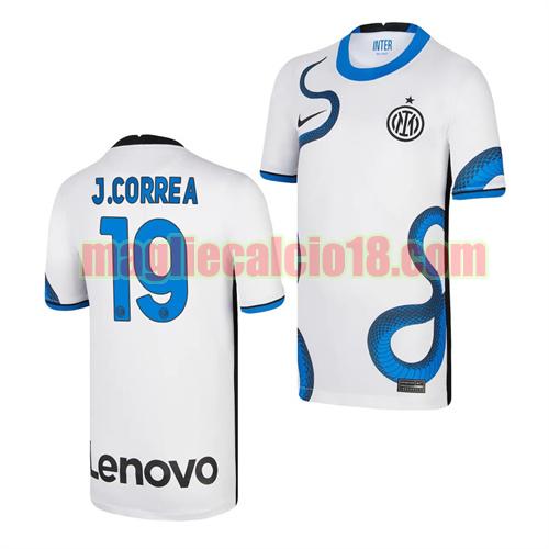 maglia inter 2021-2022 seconda joaquin correa 19