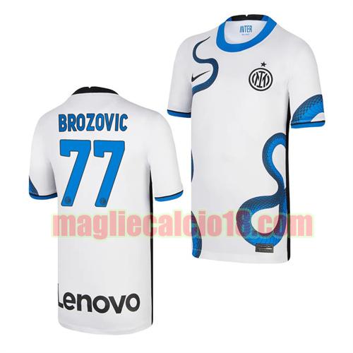 maglia inter 2021-2022 seconda marcelo brozovic 77