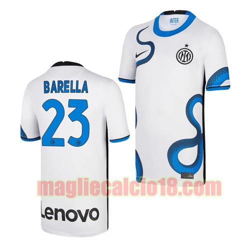 maglia inter 2021-2022 seconda nicolo barella 23
