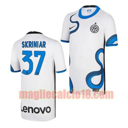 Maglia inter milan 2021 2022 seconda skriniar 37 a poco prezzo
