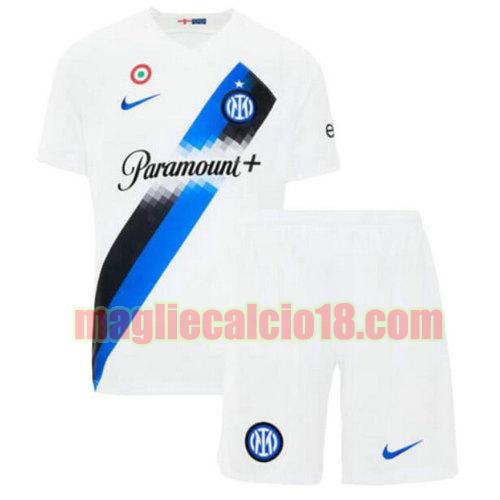 maglia inter milan 2023-2024 bambino seconda