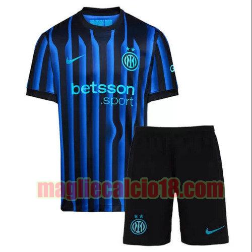 maglia inter milan 2025-2026 bambino prima