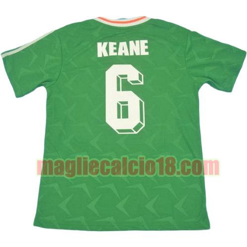 maglia irlanda 1990-1992 prima divisa keane 6