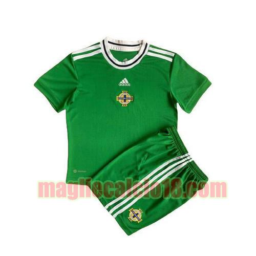 maglia irlanda del nord 2022-2023 prima bambino