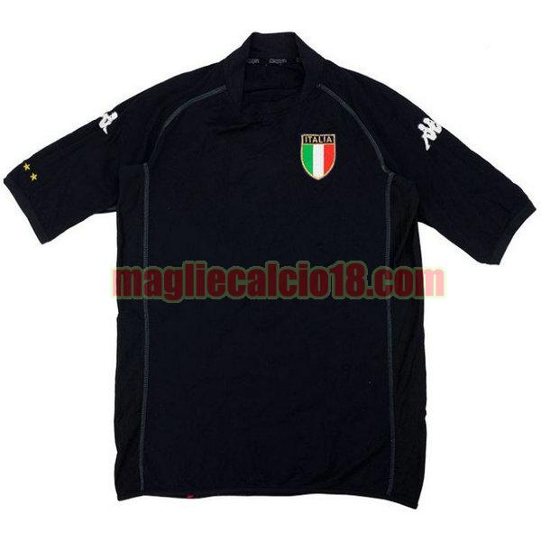 maglia italia 2002 portiere nero