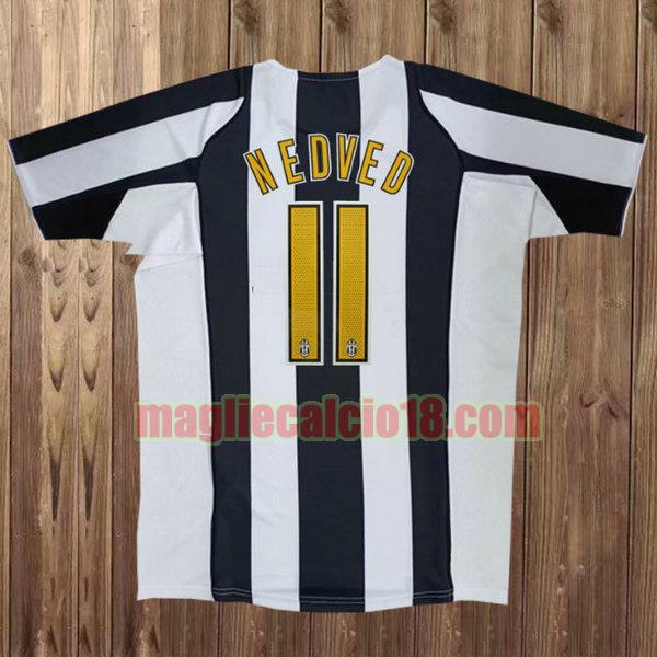 maglia juventus 2004-2005 prima neronedved 11