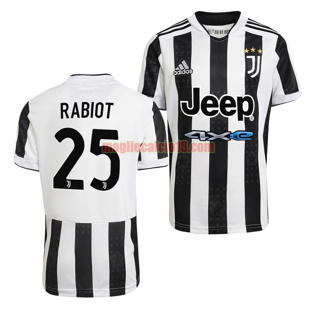 maglia juve 2021-2022 prima adrien rabiot 25