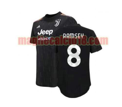 Maglia juventus 2021 2022 seconda ramsey 8 a poco prezzo