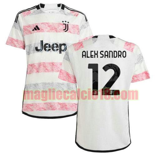 maglia juventus 2023-2024 alex sandro 12 seconda