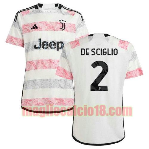 maglia juventus 2023-2024 de sciglio 2 seconda
