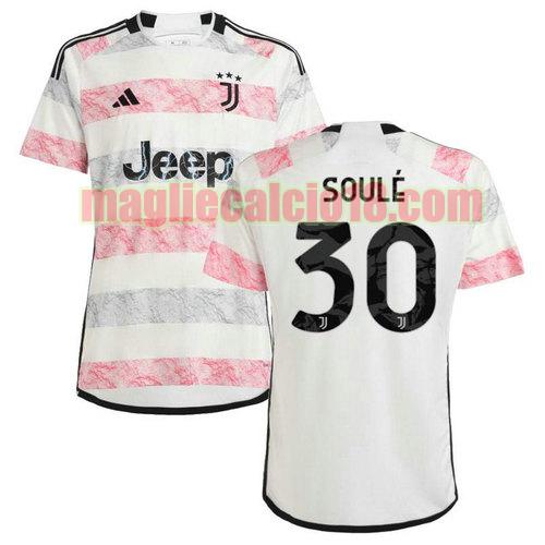 Maglia juventus 2023-2024 soule 30 seconda a poco prezzo