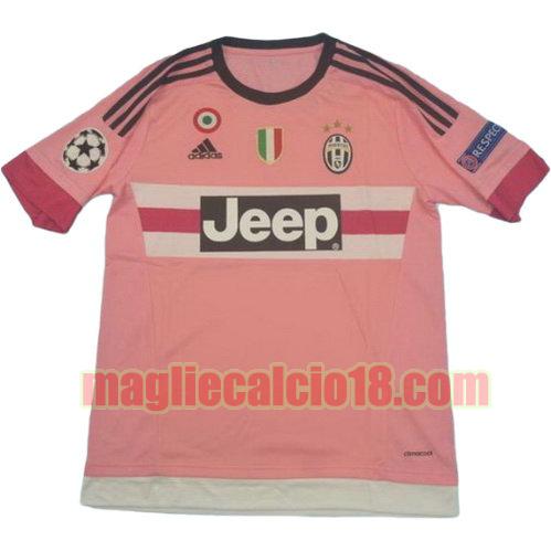 maglia juventus lega 2015-2016 seconda divisa manica corta