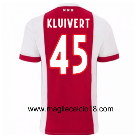 prima divisa maglia afc ajax kluivert 2018-2018