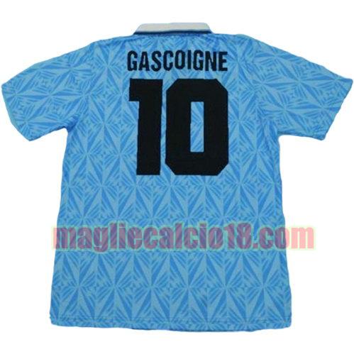 maglia lazio 1991 prima divisa gascoigne 10