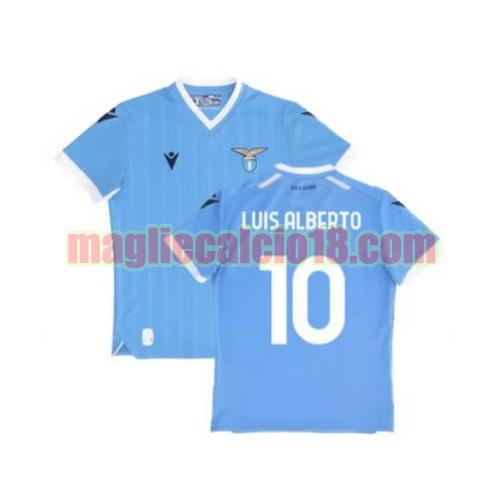 maglia lazio 2021-2022 prima luis alberto 10
