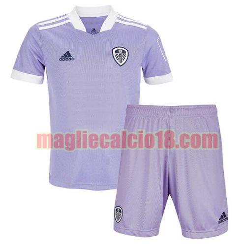 maglia leeds united 2021-2022 terza bambino