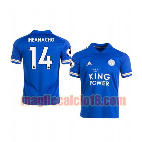 maglia leicester city 2020-2021 prima kelechi iheanacho 14