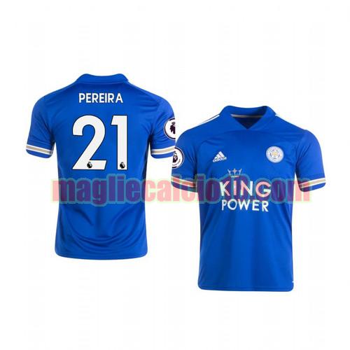 maglia leicester city 2020-2021 prima ricardo pereira 21