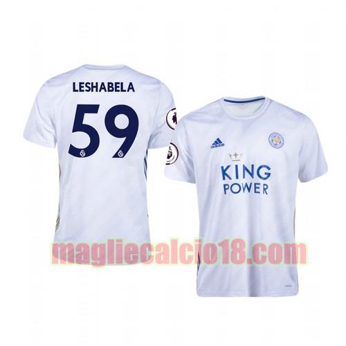 maglia leicester city 2020-2021 seconda thakgalo leshabela 59