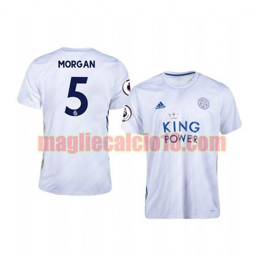 maglia leicester city 2020-2021 seconda wes morgan 5