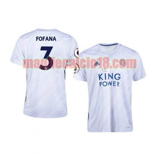 maglia leicester city 2020-2021 seconda wesley fofana 3